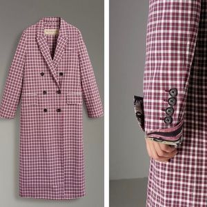 Burberry Parwoodul Plaid Coat